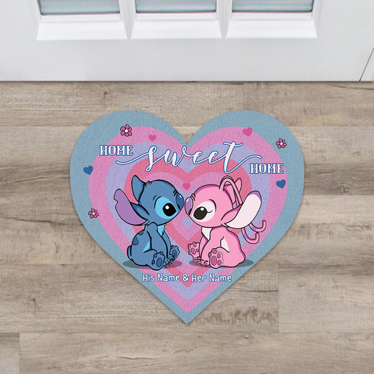 Home Sweet Home - Personalized Shaped Doormat