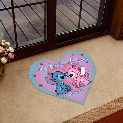 Home Sweet Home - Personalized Shaped Doormat