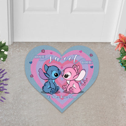 Home Sweet Home - Personalized Shaped Doormat