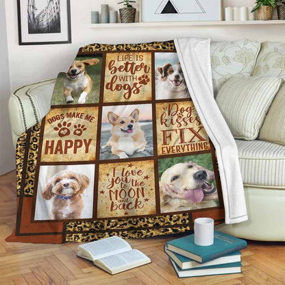 Dog Lover - Personalized Blanket