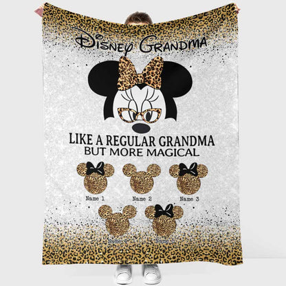 Magical Grandma - Personalized Mother's Day Blanket