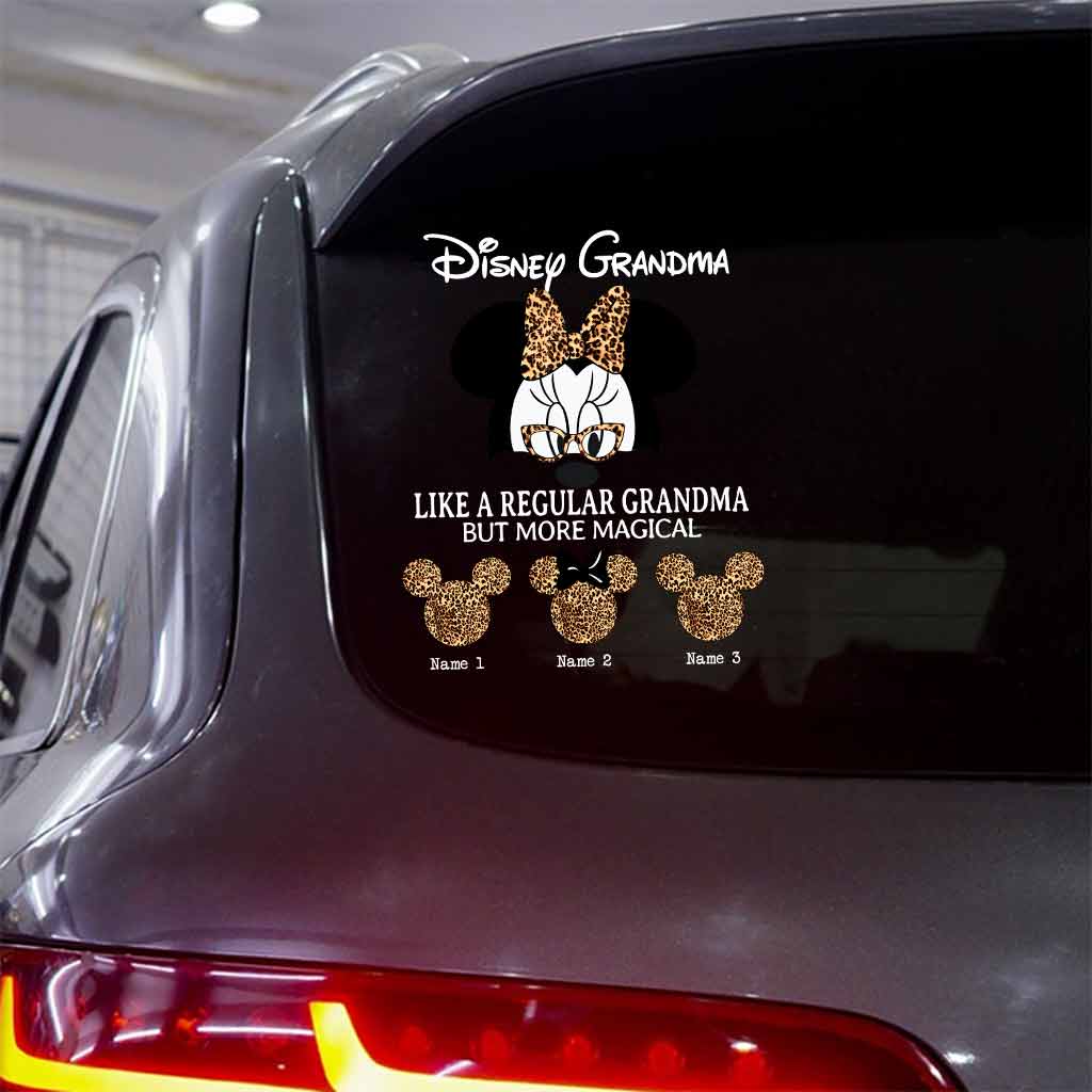 Magical Grandma - Personalized Mother's Day Grandma Decal Full