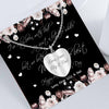I&#39;ve Only Been With Dad - Personalized Mother&#39;s Day Heart Pendant Necklace