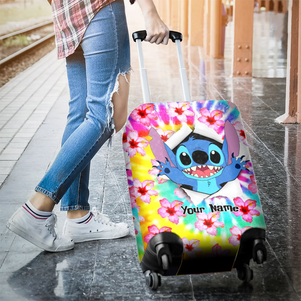 Ohana Forever - Personalized Ohana Luggage Cover