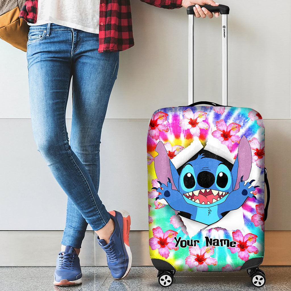 Ohana Forever - Personalized Ohana Luggage Cover