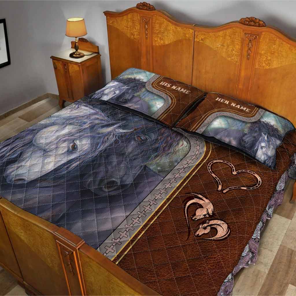 We Got This - Personalized Horse Quilt Set