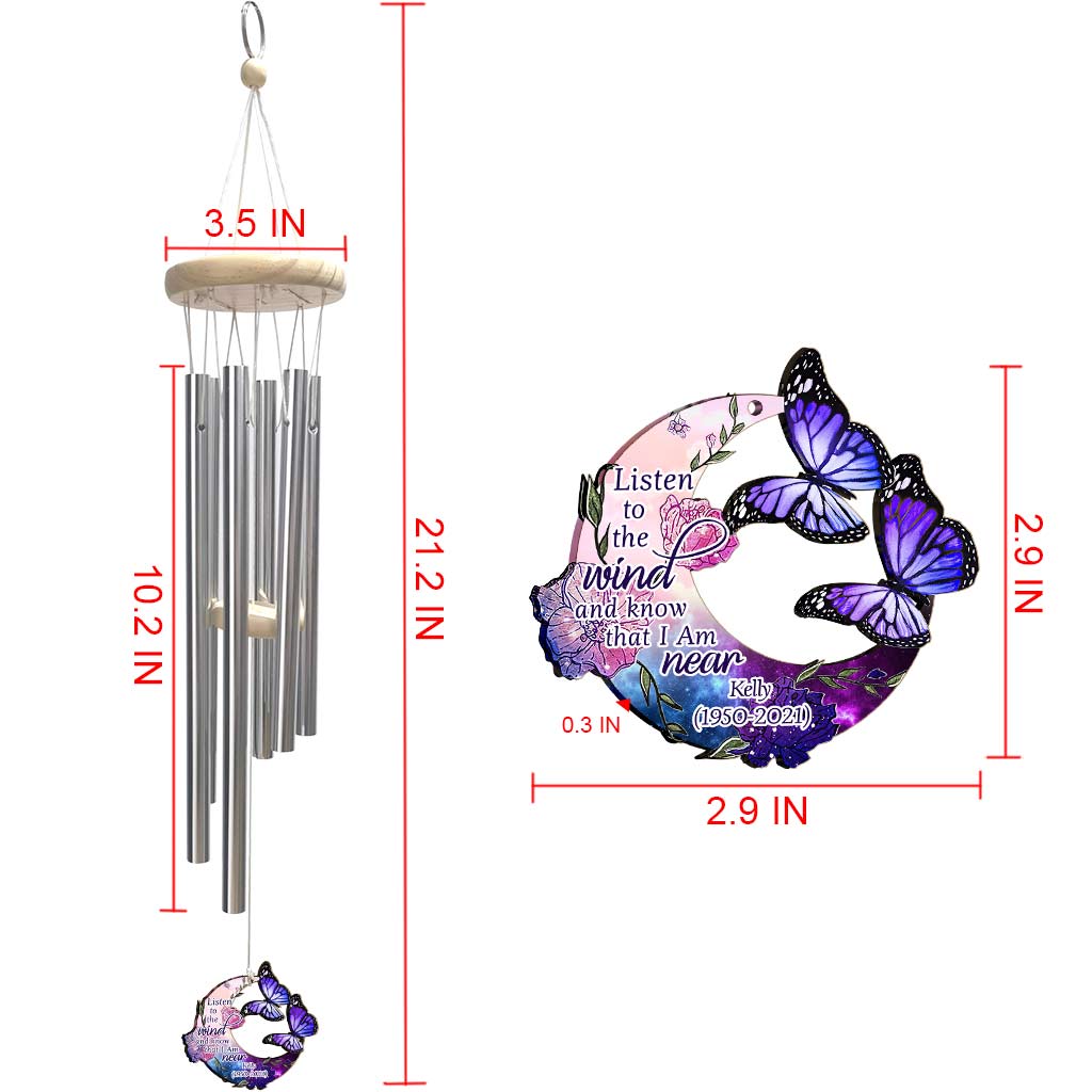 I Am Always With You - Personalized Memorial Wind Chime