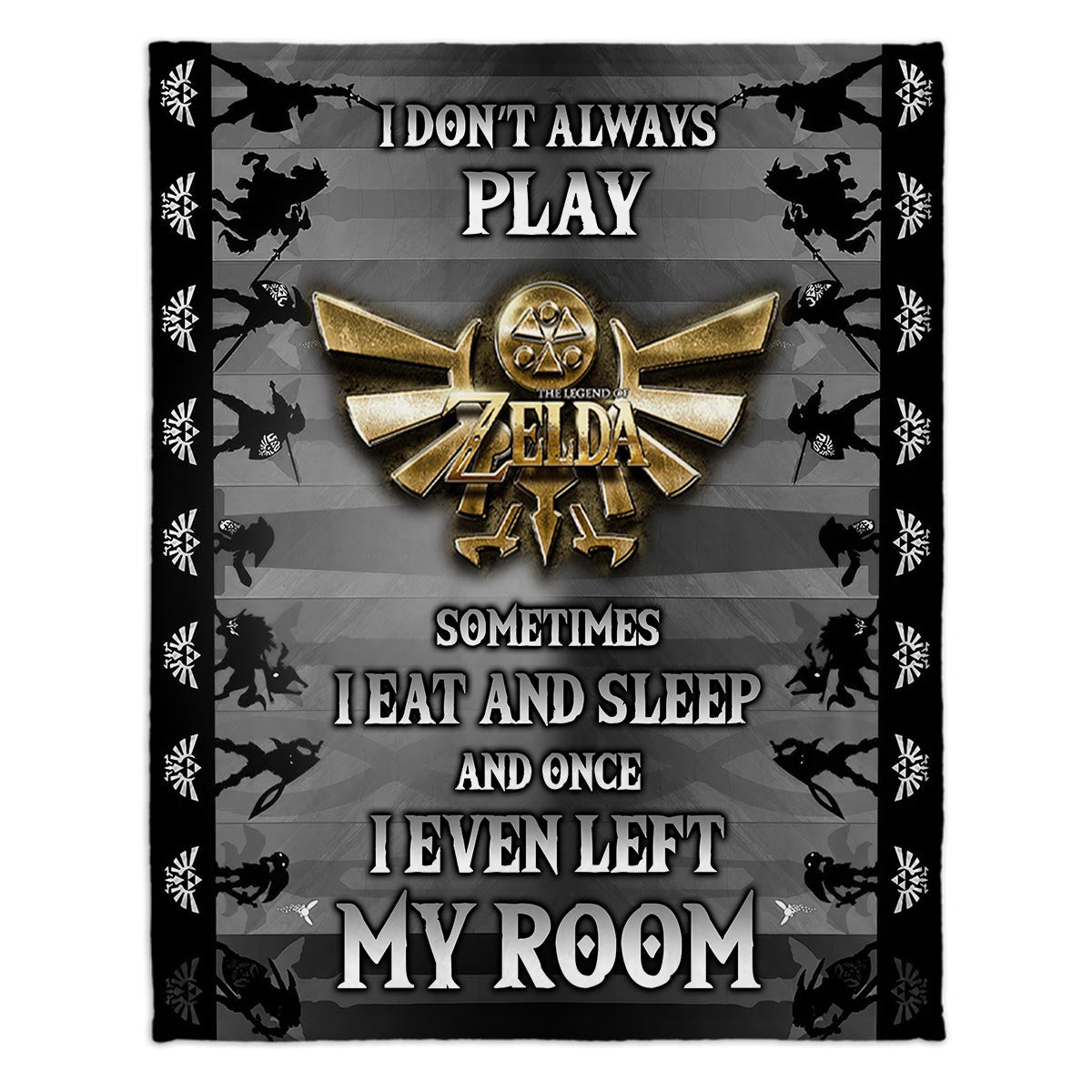 And Into The Darkness - The Hero's Legend Blanket