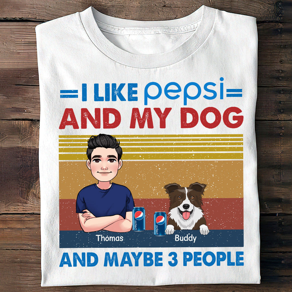 I Like My Drink - Personalized Blue Soft Drink T-shirt and Hoodie