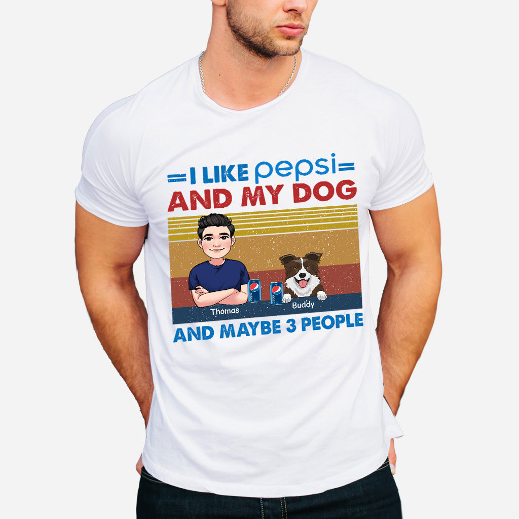 I Like My Drink - Personalized Blue Soft Drink T-shirt and Hoodie