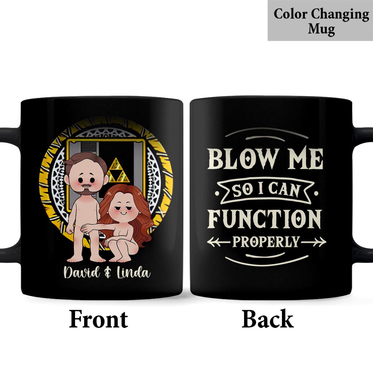 Blow Me So I Can - Personalized The Hero's Legend Mug