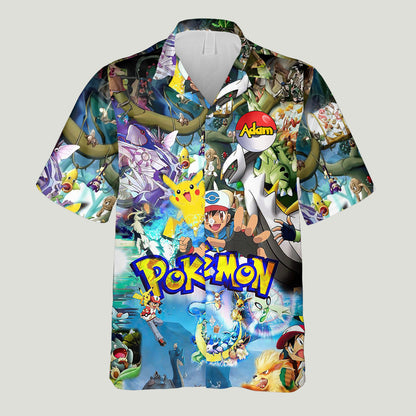 This Is What A Monster Trainer Looks Like - Personalized Monster Trainer Hawaiian Shirt