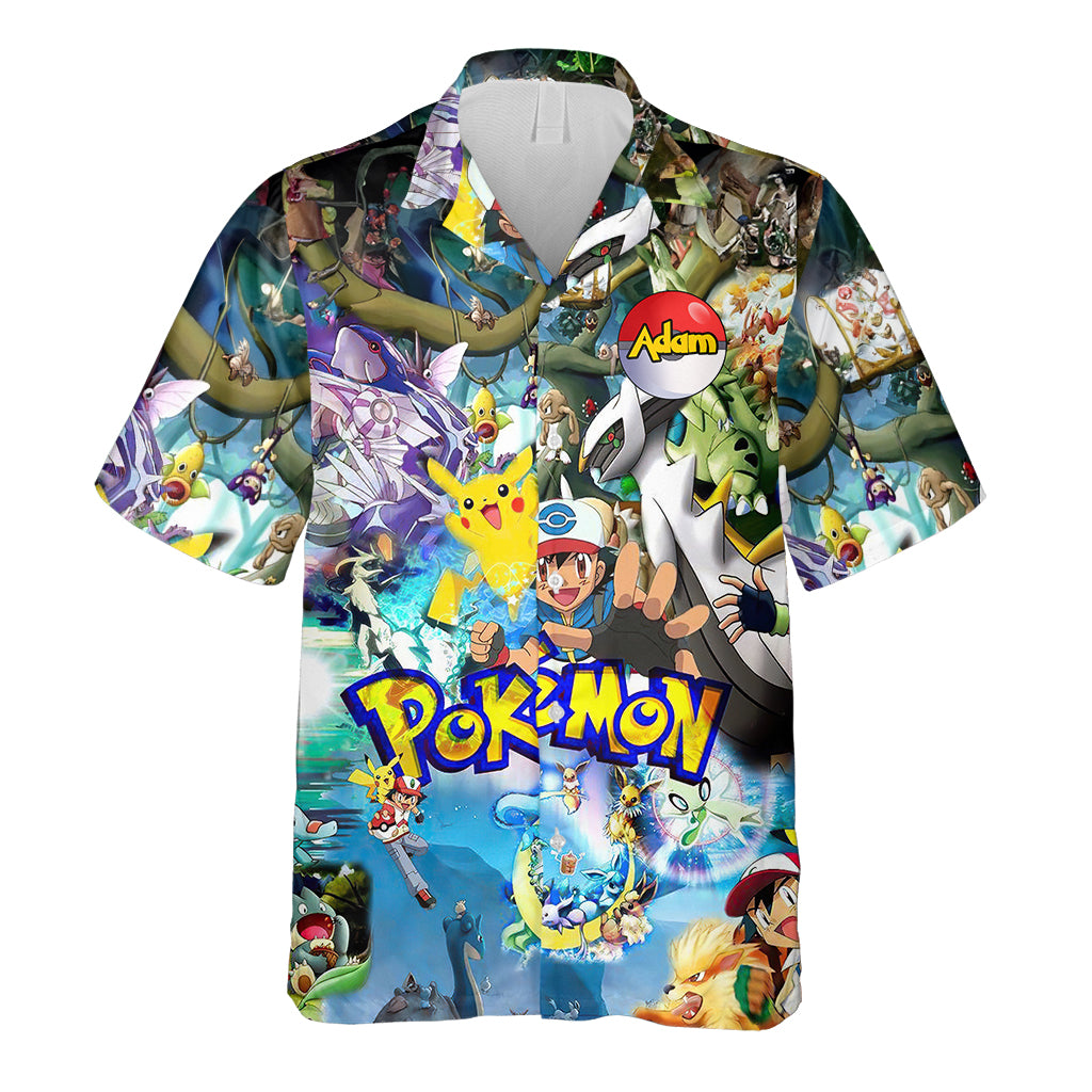 This Is What A Monster Trainer Looks Like - Personalized Monster Trainer Hawaiian Shirt