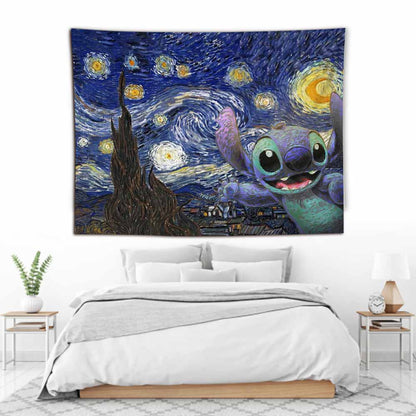 Starry Night - Ohana Wall Tapestry