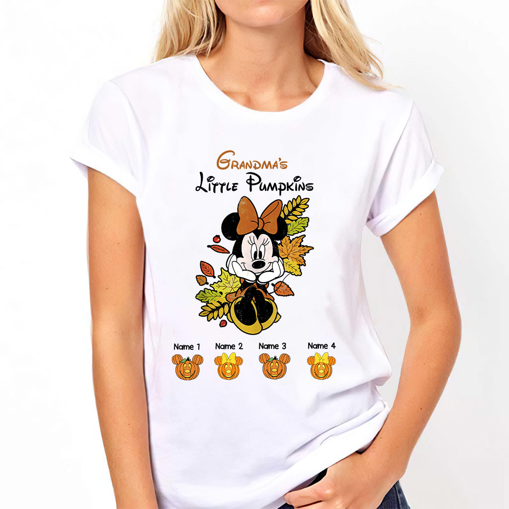 Grandma's Little Pumpkins - Personalized Grandma T-shirt and Hoodie