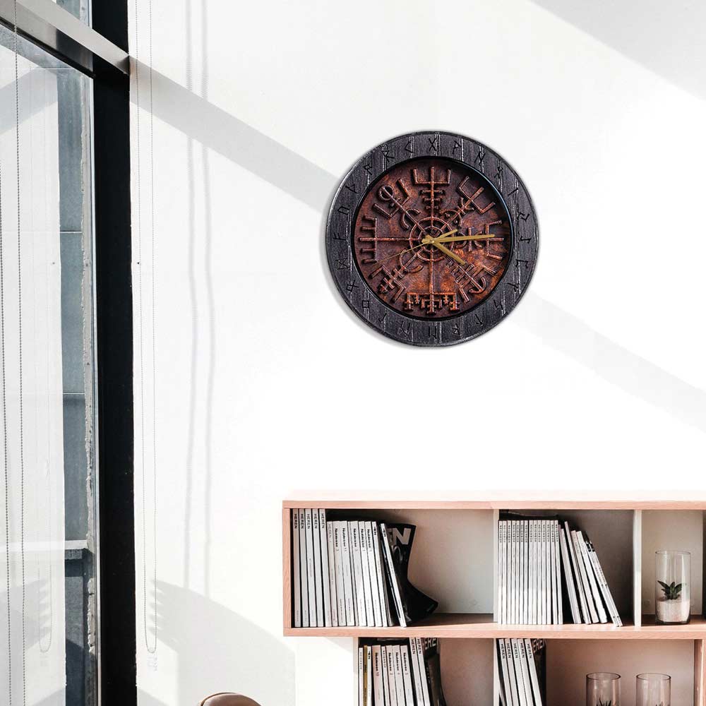 Norse Art - Viking Wall Clock