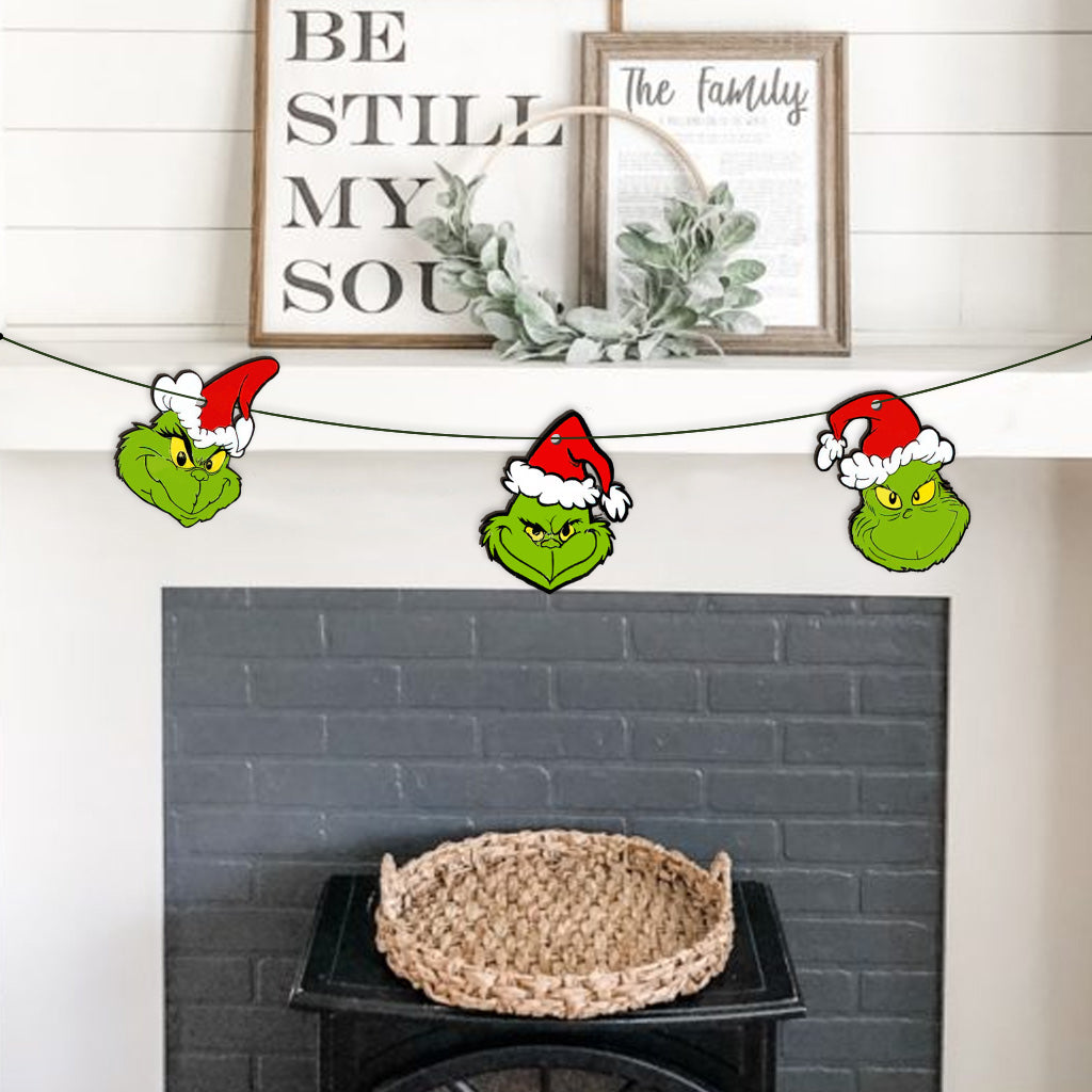 Naughty List - Stole Christmas 3 Pieces Garland