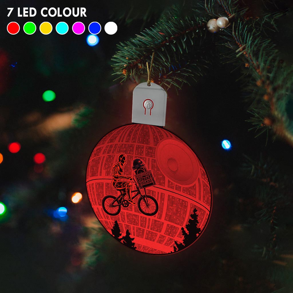 Star Galaxy - Christmas The Force Shaped Led Acrylic Ornament