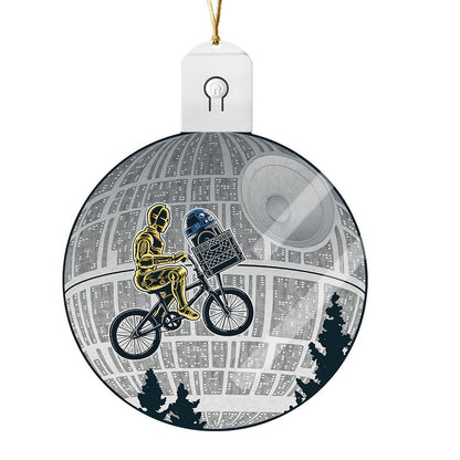 Star Galaxy - Christmas The Force Shaped Led Acrylic Ornament