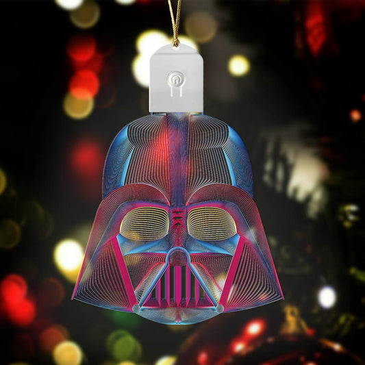 The Emperor Galaxy - Christmas The Force Shaped Led Acrylic Ornament