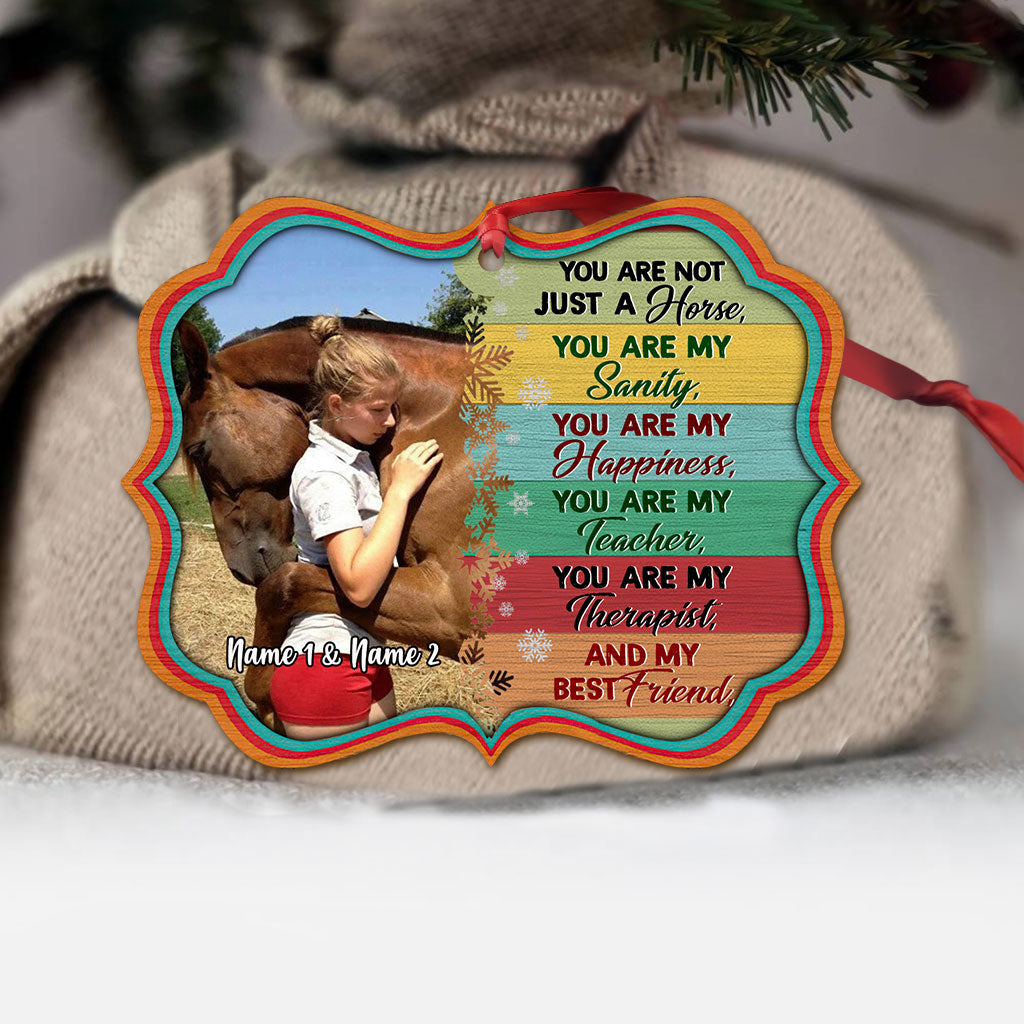 You Are Not Just A Horse - Personalized Christmas Ornament (Printed On Both Sides)