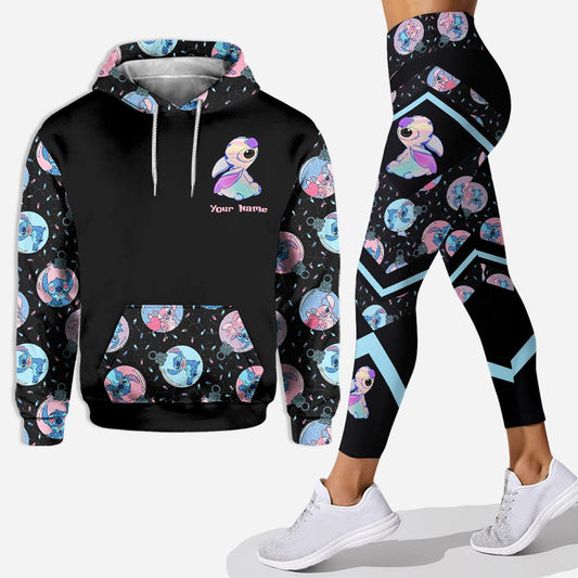 Merry Stitchmas Ohana - Personalized Christmas Ohana Hoodie and Leggings