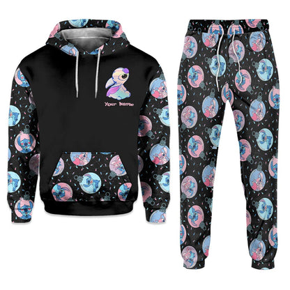 Merry Stitchmas Ohana - Personalized Christmas Ohana Hoodie and Sweatpants