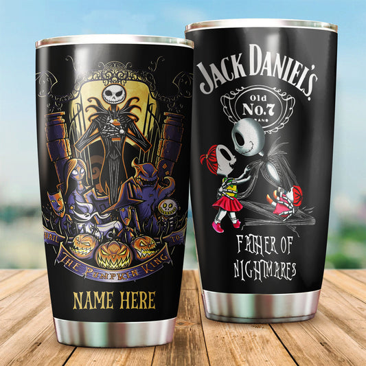 Father Of Nightmare - Personalized Nightmare Tumbler 0823