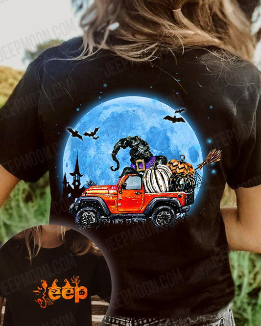 Full Moon Car T-shirt and Hoodie 0823