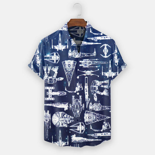 Star Ships - The Force Hawaiian Shirt 0523