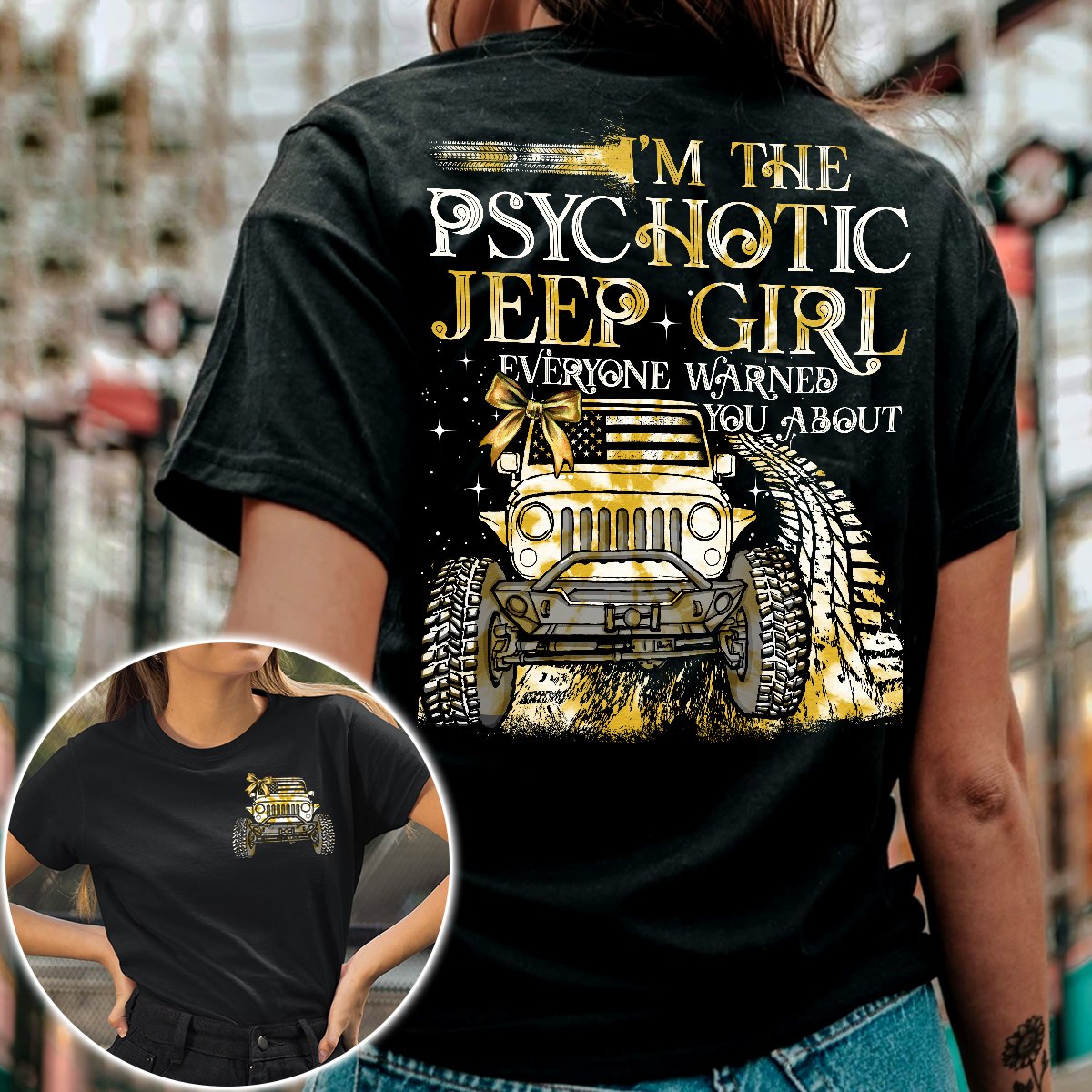 The Girl Everyone Warned You About Car T-shirt and Hoodie 0823