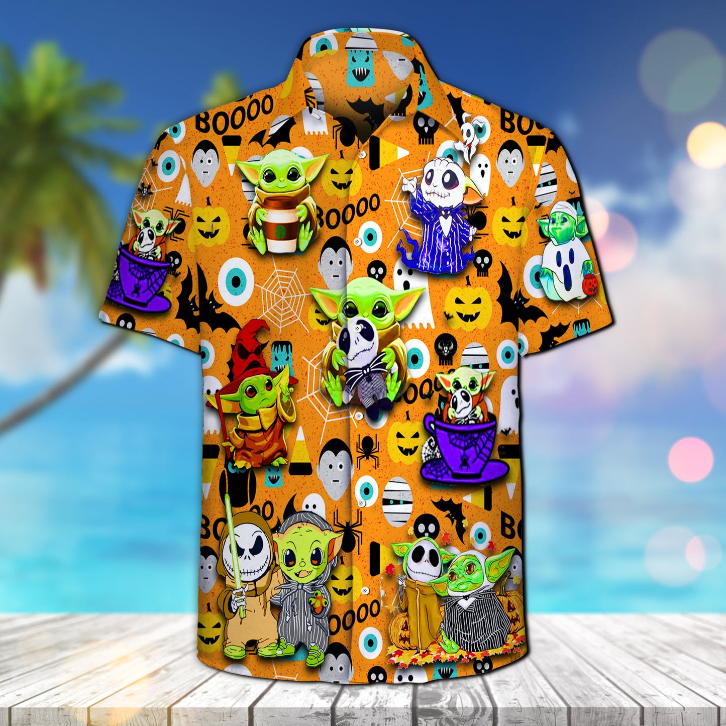 Trick Or Treat The Force Hawaiian Shirt 0823