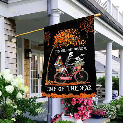 It's The Most Wonderful Time Of The Year Nightmare House Flag 0823