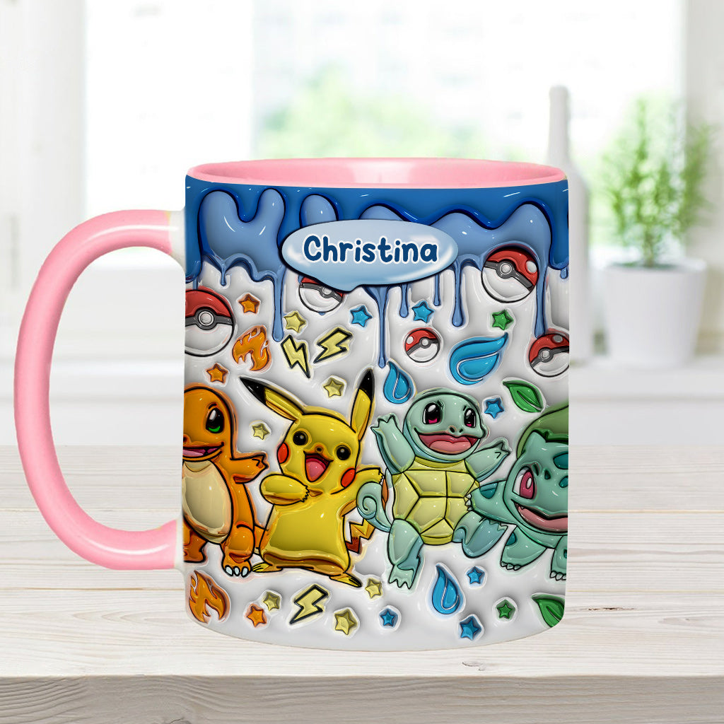 Friends - Personalized Monster Trainer Accent Mug