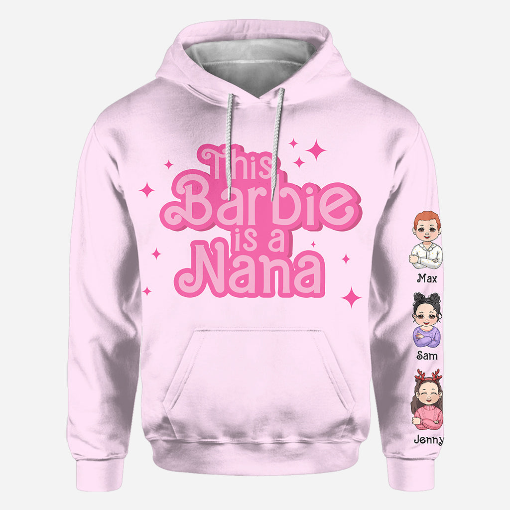 This Doll Is A Nana - Personalized Grandma All Over Shirt