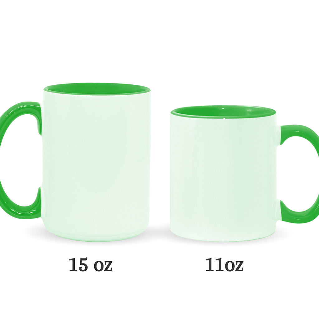 Green Squad With Dog Cat - Personalized Dog Accent Mug