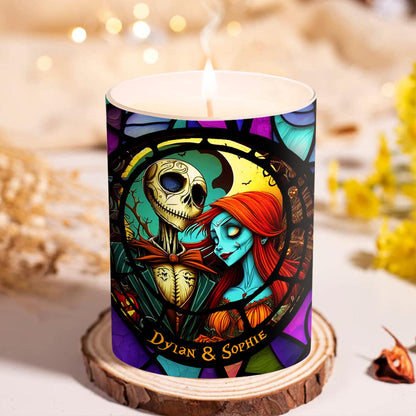 I'm Yours My Dearest - Personalized Nightmare Candle With Wooden Lid