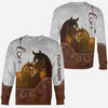Love Horses - Personalized All Over T-shirt and Hoodie
