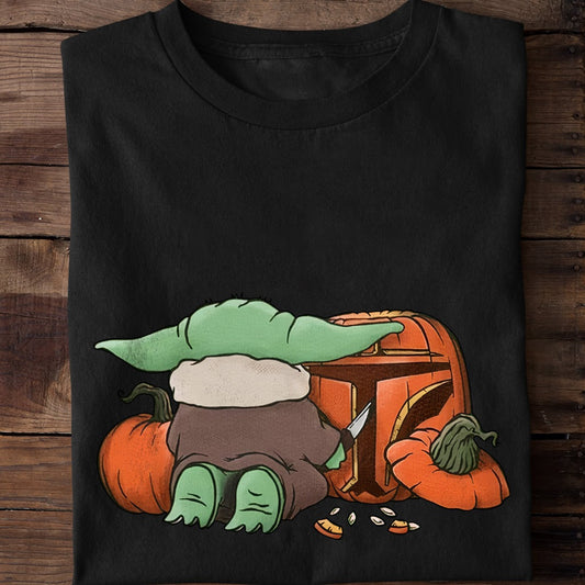 Pumpkin Head The Force T-shirt and Hoodie 0823