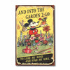 And Into The Garden I Go - Gardening Poster
