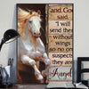 They Are Angels - Horse Poster