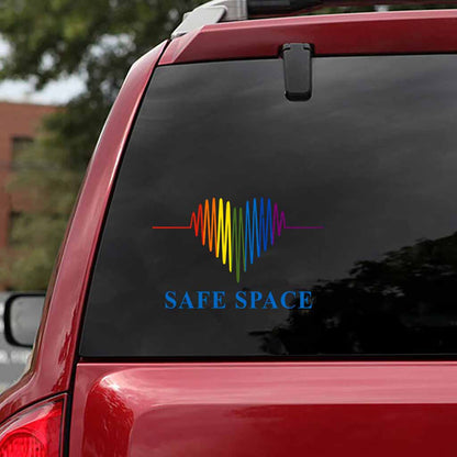 Safe Space - LGBT Support Decal Full