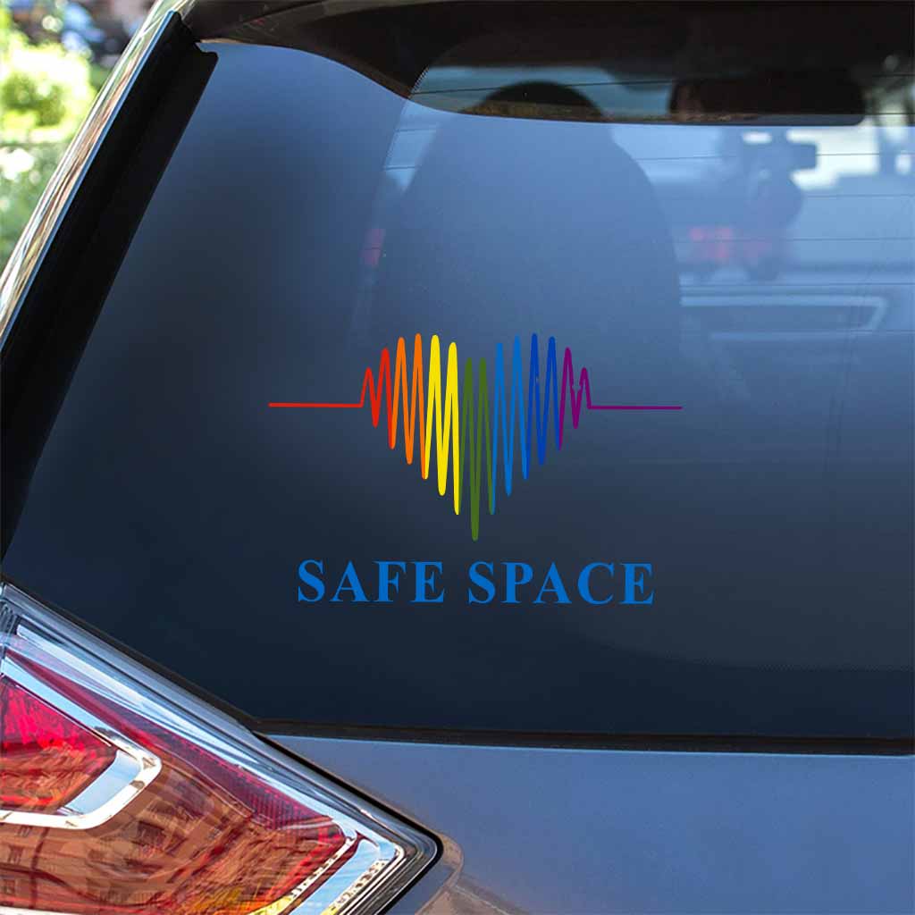 Safe Space - LGBT Support Decal Full