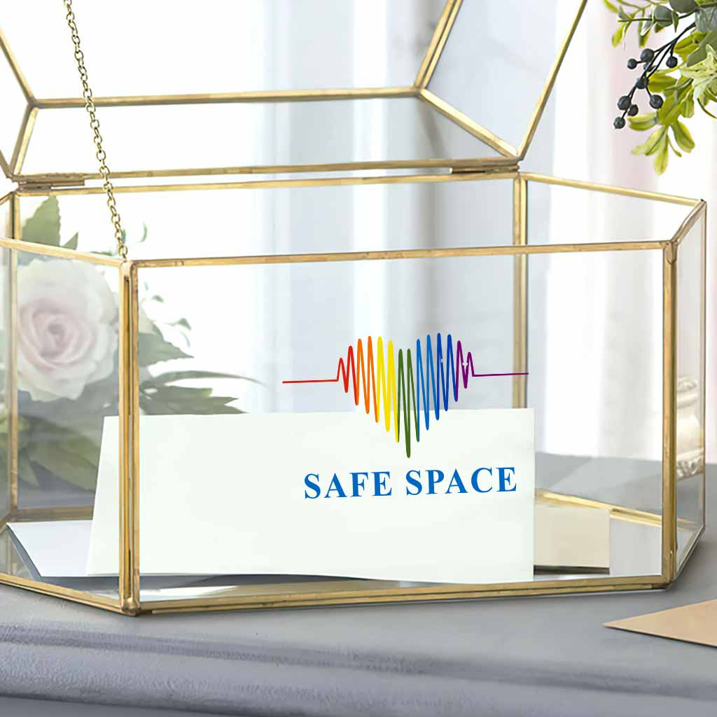 Safe Space - LGBT Support Decal Full