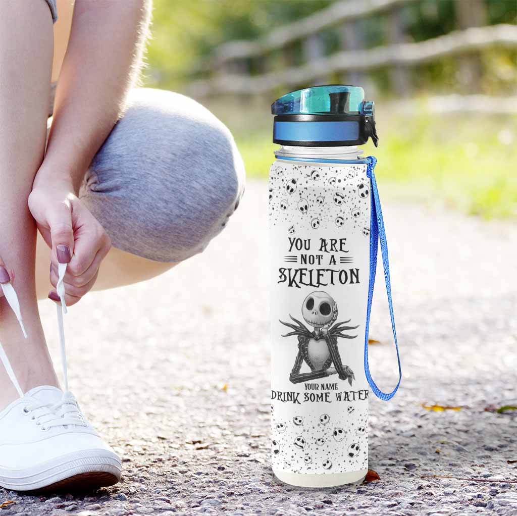 Drink Some Water - Personalized Nightmare Water Tracker Bottle