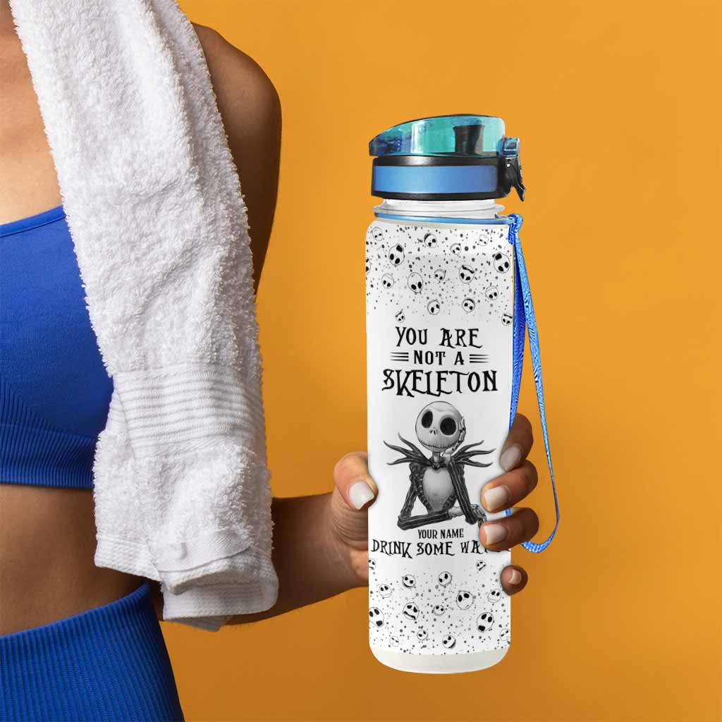 Drink Some Water - Personalized Nightmare Water Tracker Bottle