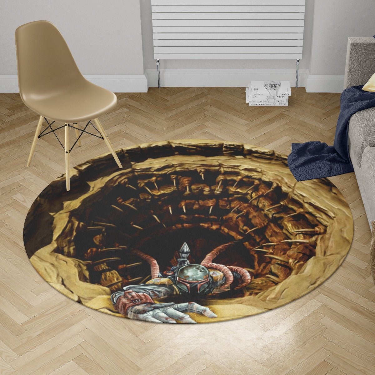 The Hole The Force - Round Rug 0523