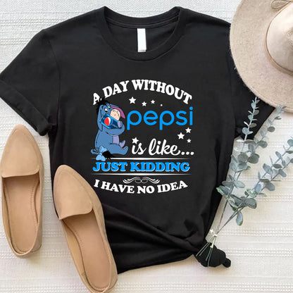 A Day Without Blue Soft Drink T-shirt and Hoodie