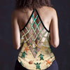 Salty Lil&#39; Beach - Turtle Cross Tank Top