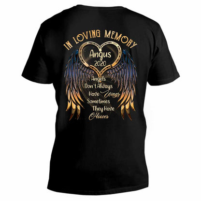 In Loving Memory - Horse Personalized T-shirt And Hoodie